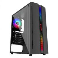 賭博RgbライトCPUのキャビネットのPCのシャーシの箱320 ATX/MATXのマザーボードをつけること