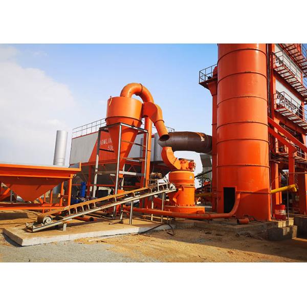 Горячий завод асфальта смешивания с горелкой Италии EBICO