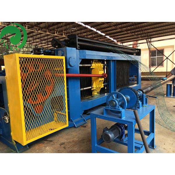 Automatic Gabion Mesh Machine 1.6mm - 4.2mm Wire Applicable PLC Control