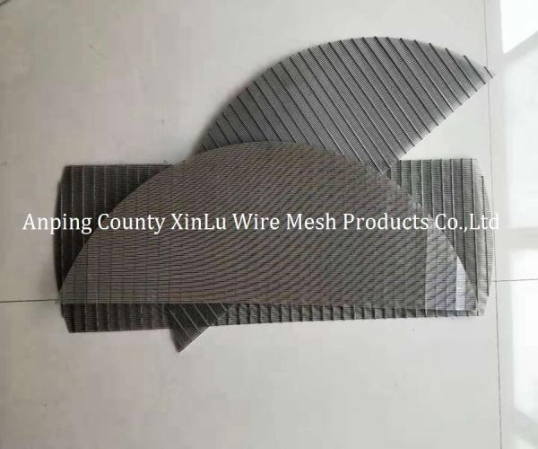 Wedge Wire Wrapped Flat Panel Johnson Screen Mesh for Filtration in Petrochemical Industry