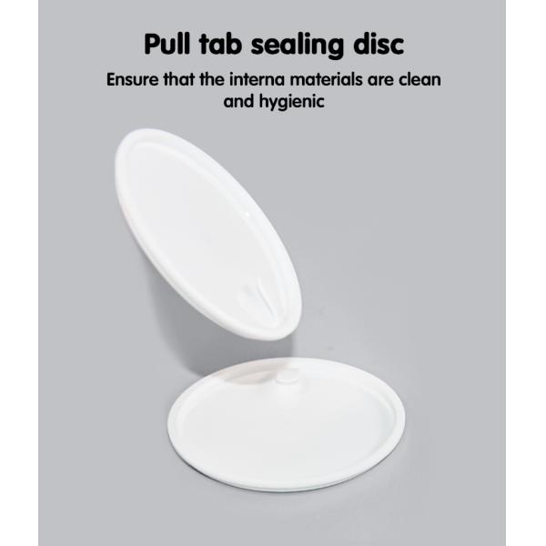 Frasco de creme acrílico redondo 15ml 30ml   50ml