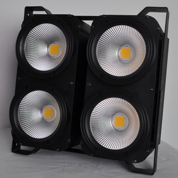 CE UL High quality Guangzhou Studio Blinder 4 Heads 400W White Warm white 2in1 COB Audience LED Blinder Light
