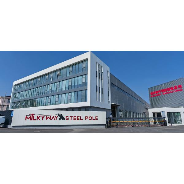 42m 55m 220KV big poles Heavy Duty Power Transmission Poles Offering Superior Stability and Safety for Electrical Transmission Infrastructure Projects