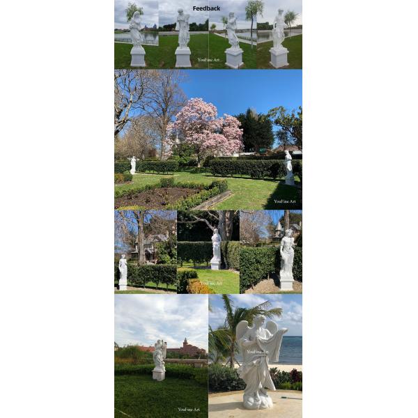 Decor Marble Four Season Custom Realsize Human Figure Sculpture