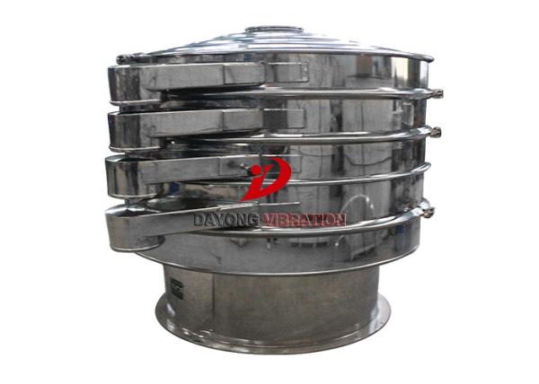 Food Grade Industrial Starch Ultrasonic Sieving Machine With 1.75kw
