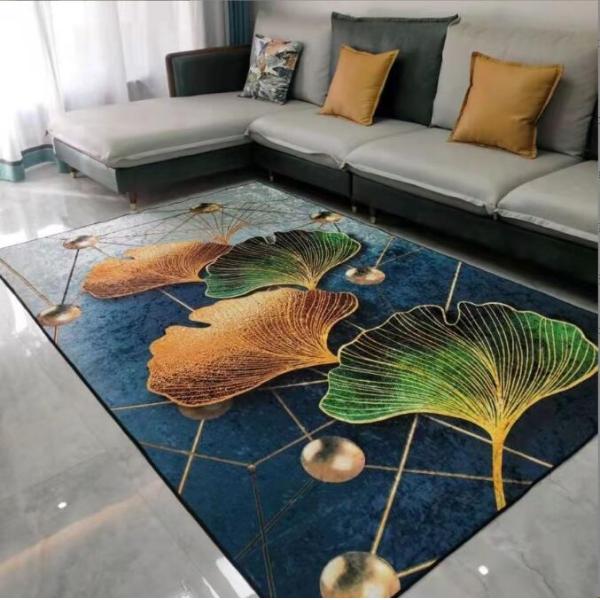 Bedroom Living Room Floor Carpets Dust Proof And Water Absorption