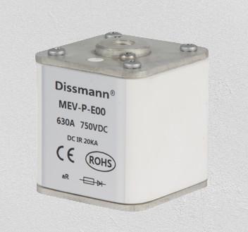 Fusíveis industriais do poder IEC60269-4, fusível de cartucho quadrado do tempo de atraso