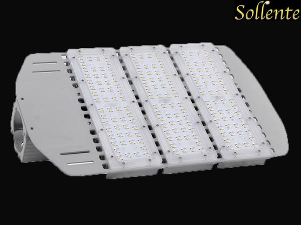 150w LED Street Light Module With Asymmetric 150x80 Degree Optical Plastic Lens