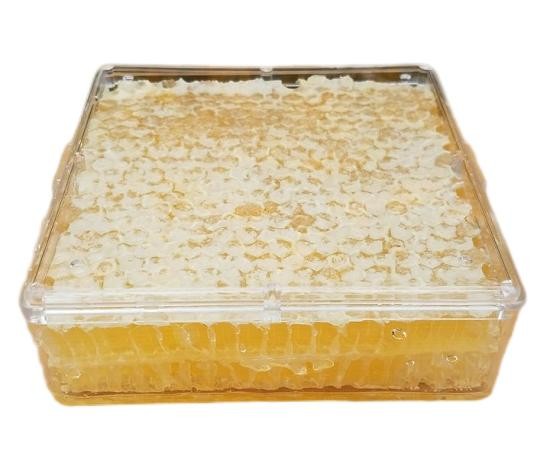 500 g de miel de peigne naturel à fleurs multiples jaune clair de qualité alimentaire