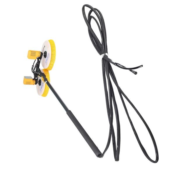 Солнечные очистители Двухдисковая вращающаяся кисть для очистки фотоэлектрически