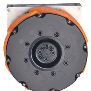 2000kg-3000kg Orange Heavy Duty Industrial Wheels 22 Inch Mecanum Wheels