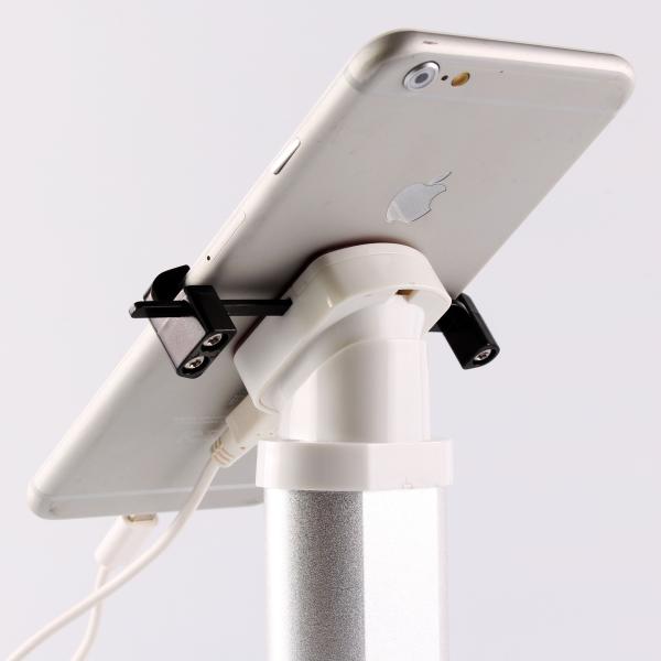 COMER anti-theft alarm sensor telephone cord security display system for mobile phone alarm holder stand
