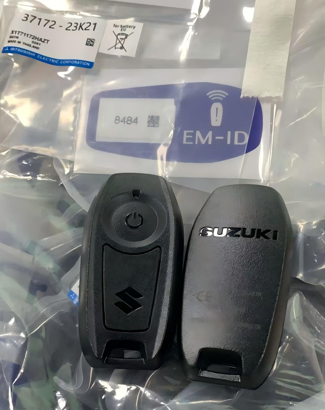 OEM Replacement Model Motorcyle Proximity Remote Key FOB For Suzuki GSX-R150 433MHz ID49 Chip SKE47E-02 37172-23K21