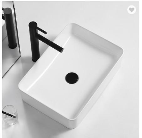 Countertop Bathroom Wash Basin Rectangle Porcelain Cupc Undermount