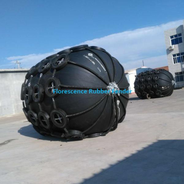 Sling Type D2.0 L3.5m Yokohama Fender For Boat Pneumatic Rubber Fender