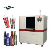 Impressora UV Digital ODM comprimento 350 mm para garrafas cilíndricas e cônicas