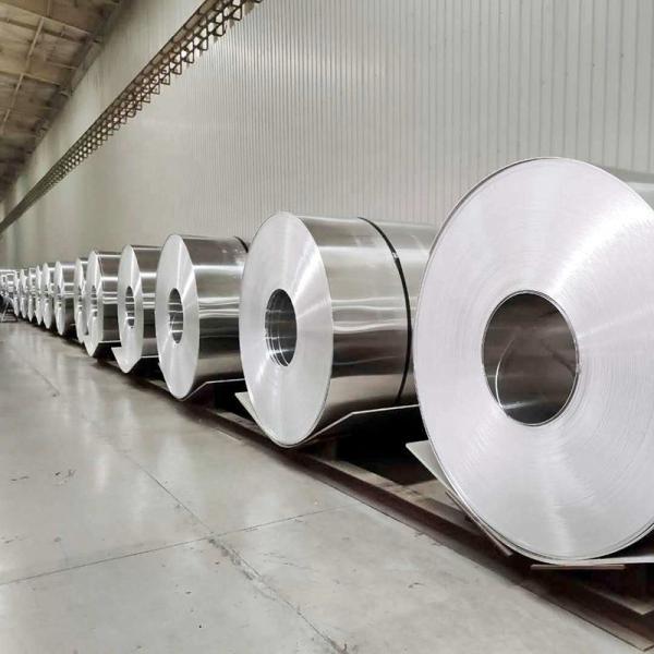 Coil en acier d'aluminium pour appareils électroménagers certifié ISO et RoHS 0,3 mm-1,5 mm Épaisseur 600 mm-1570 mm Largeur Épaisseur 0,2-200 mm