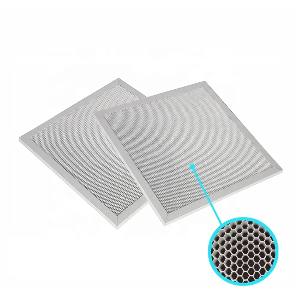 Aluminum-based Honeycomb Filter with UV Light Oxygen Antibacterial and TVOC Removal for Air Purification