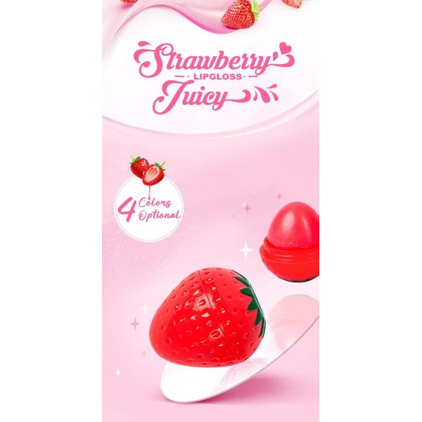 Strawberry Shape Long Lasting Waterproof Lipstick