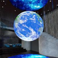 Pantalla LED interior flexible con forma personalizable para visualización de 360 grados P5 Pantalla rodante con opciones P2 P2.5 P3