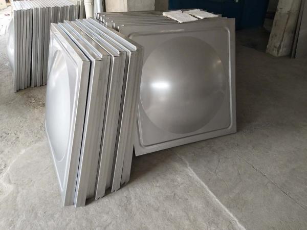 Sectional Rectangular Square Water Treatment Water Storage Tank Bolt Or Weld Type Solar Heating Project