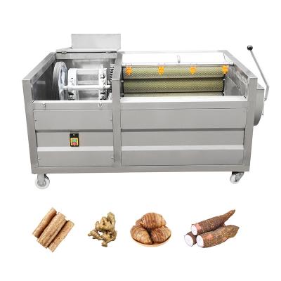 Máquina de pelar batatas elétrica de aço inoxidável Rollers 380v Voltagem