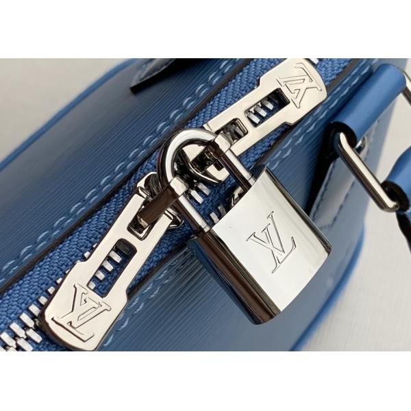 M57540 Water Ripple Alma BB Genunie leather Shell Shape Handbag