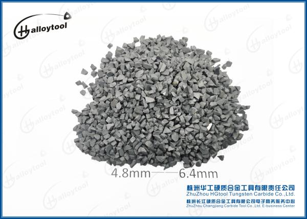 Wear Resistance Irregular Crushed YG8 Tungsten Carbide Granules