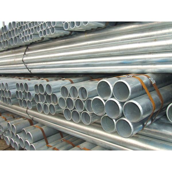 Hot Dip Galvanized Steel Carbon Pipe Schedule 40 Round Hollow Section BV SGS CE