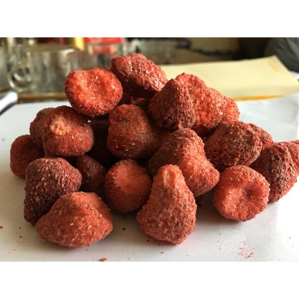 Sweetened Freeze Dried Strawberry Fruit Snacks survival food camping food