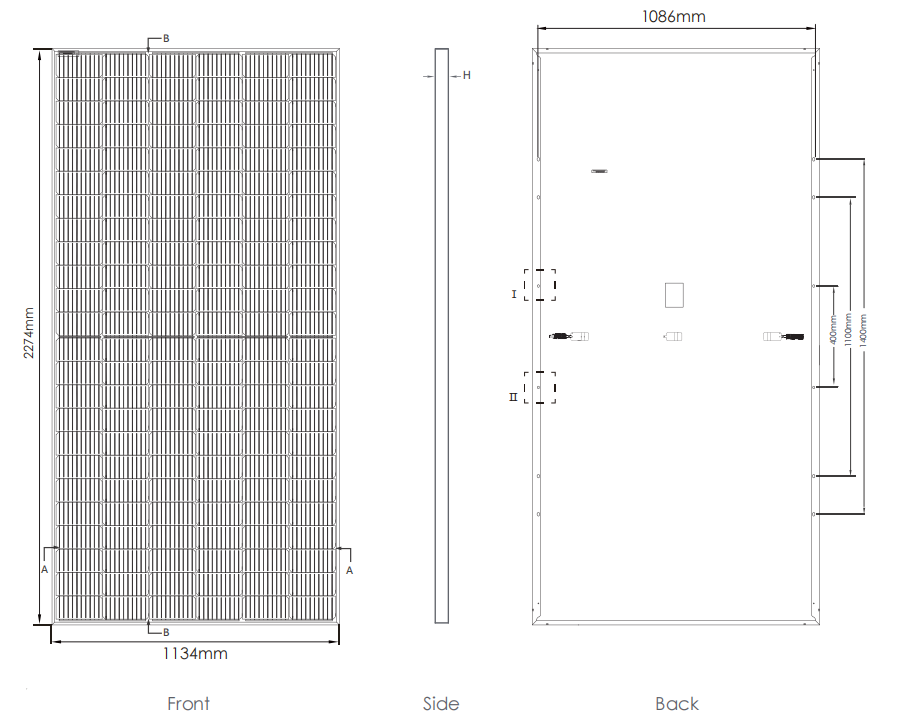 Jinko Warehouse Solar Panel 550W 590W 600W New Price Tiger Pro Neo Half Cut N Type Solar Panel for Home