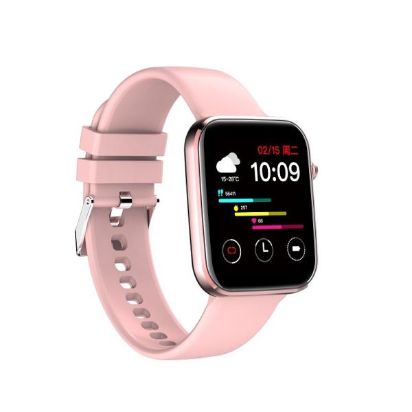 1.75 Inch Waterproof Fitness Watch Heart Rate Monitoring Pill Reminder