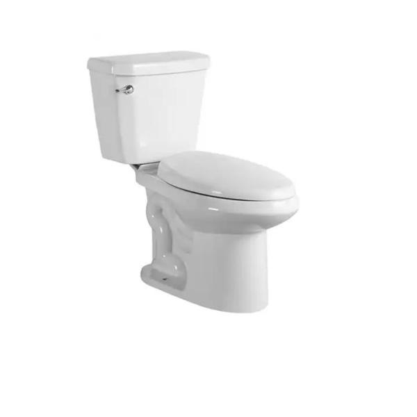 Floor Mounted Bathroom Sanitary Ware White 2 Piece Toilets Bowl