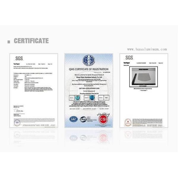 Brushed Surface 0.3mm Thickness Coated Aluminium Coil FDA Certification