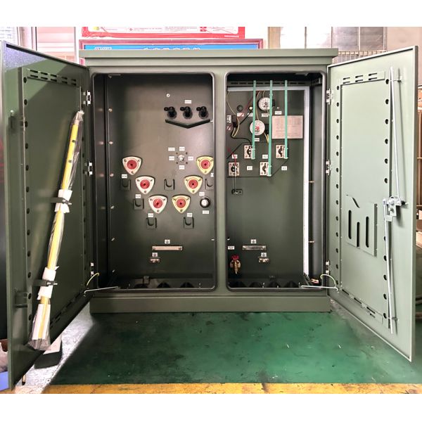 75 KVA Three Phase Pad Mounted Transformer Step Down 4160V to 208V 120V Meets DOE 2016 Standards
