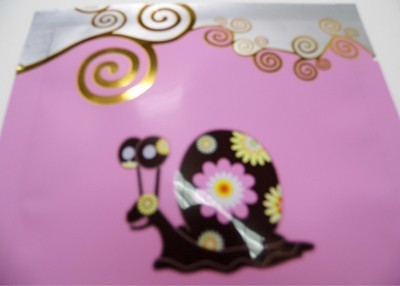 Personalized Local Uv Facial Bag , Liquid Pouch Packaging Spot UV Surface Handle