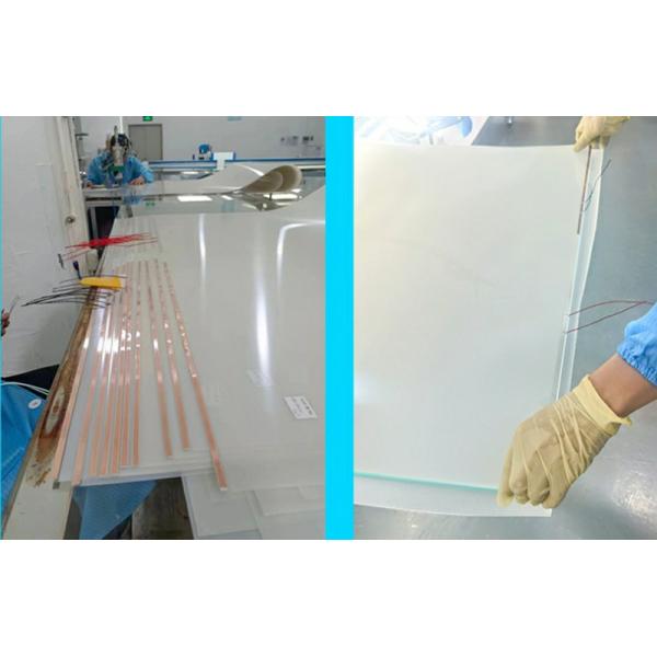 End Технология освещения Плоское электрическое стекло PDLC для окон и дверей