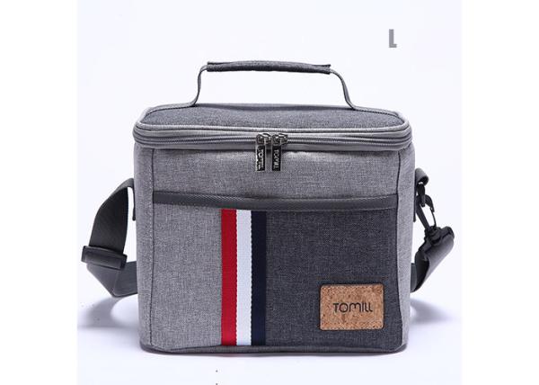 Waterproof Lunch Cooler Bags Large Capacity 600D Polyester Material For Office Women