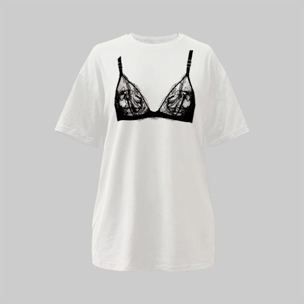 Round Neckline Women T Shirts XS Size Loose Fit Basic Crew Neck T Shirt