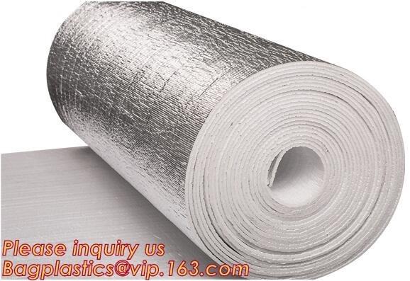 Roof/Floor/Wall Heat Insulation Aluminum Foil Bubble Material / Thermal Insulation,Bubble Aluminum Foil Building Insulat
