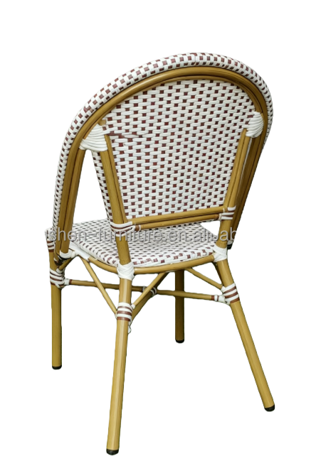 Elegant White French Bistro Chairs White Side Chair for Your Café and Your Restaurants