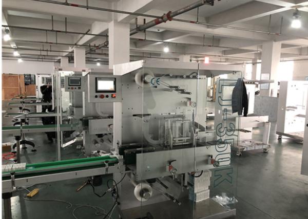 Sistema de controlo de aço inoxidável do PLC da tampa da máquina de empacotamento 304 automáticos do filme