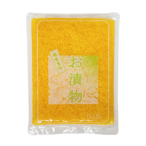 Oem Wholesale Pickled Vegetables Sushi Food Seasoned Picked Radish for Japanese Sushi Cuisine