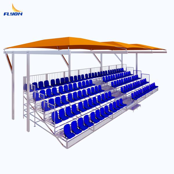 Siège de stade pliable et réglable avec housse de protection pour événements