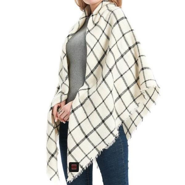 OEM Electric Heating Scarf Shawl Multifunctional For Winter