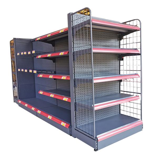 900mm 200KG Advertising Display Rack For Supermarket Heavy Duty Metal Storage Shelves
