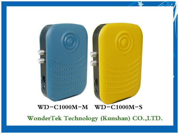WD-C1000M-M/S(master&slave)  CE FCC approved coaxial Ethernet bridge