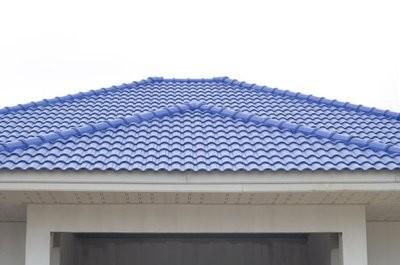 Antique Color Steel Tile Roof Polyurethane Tiles Chinese Wind Modular Plate