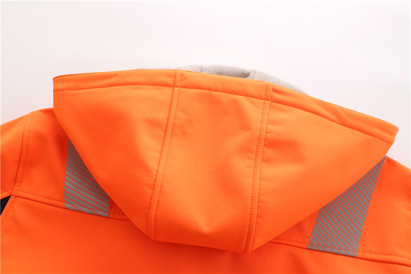 Rainproof доказательство огня куртки Softshell VIS HI для железнодорожных работников