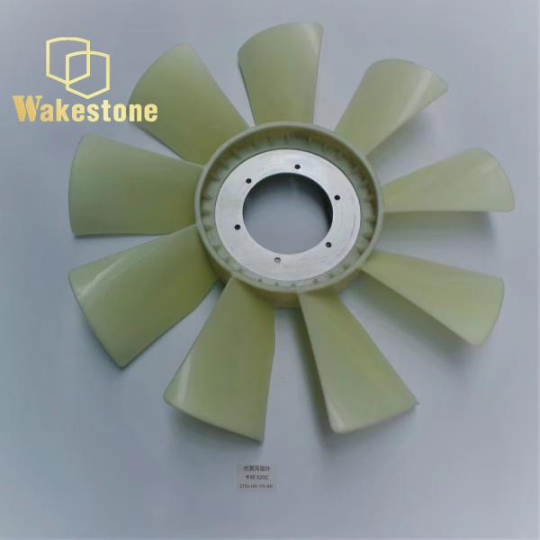High Quality Excavator Accessories Engine Cooling Fan Blades 9 Blades 6 Holes For CAT320C 321C 330C